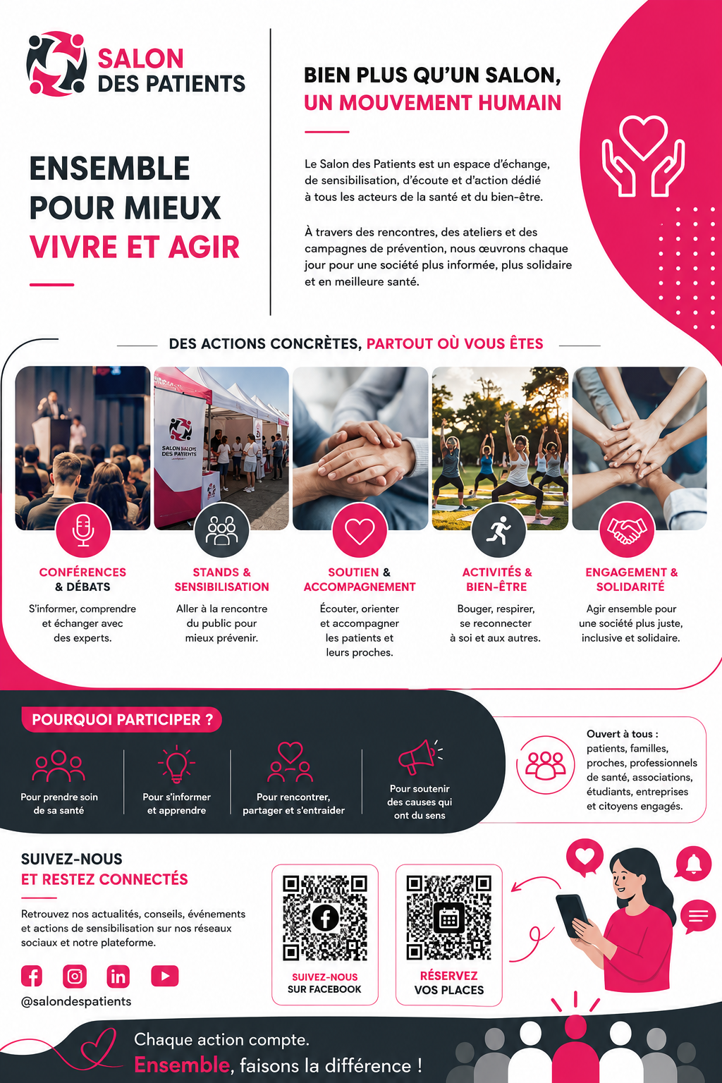 Salon des patients "santé & bien être"